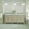 James Martin Vanities 72'' Double Vanity, Whitewashed Oak w/ 3 CM Victorian Silver Quartz Top 424-V72-WWO-3VSL - alternate 5